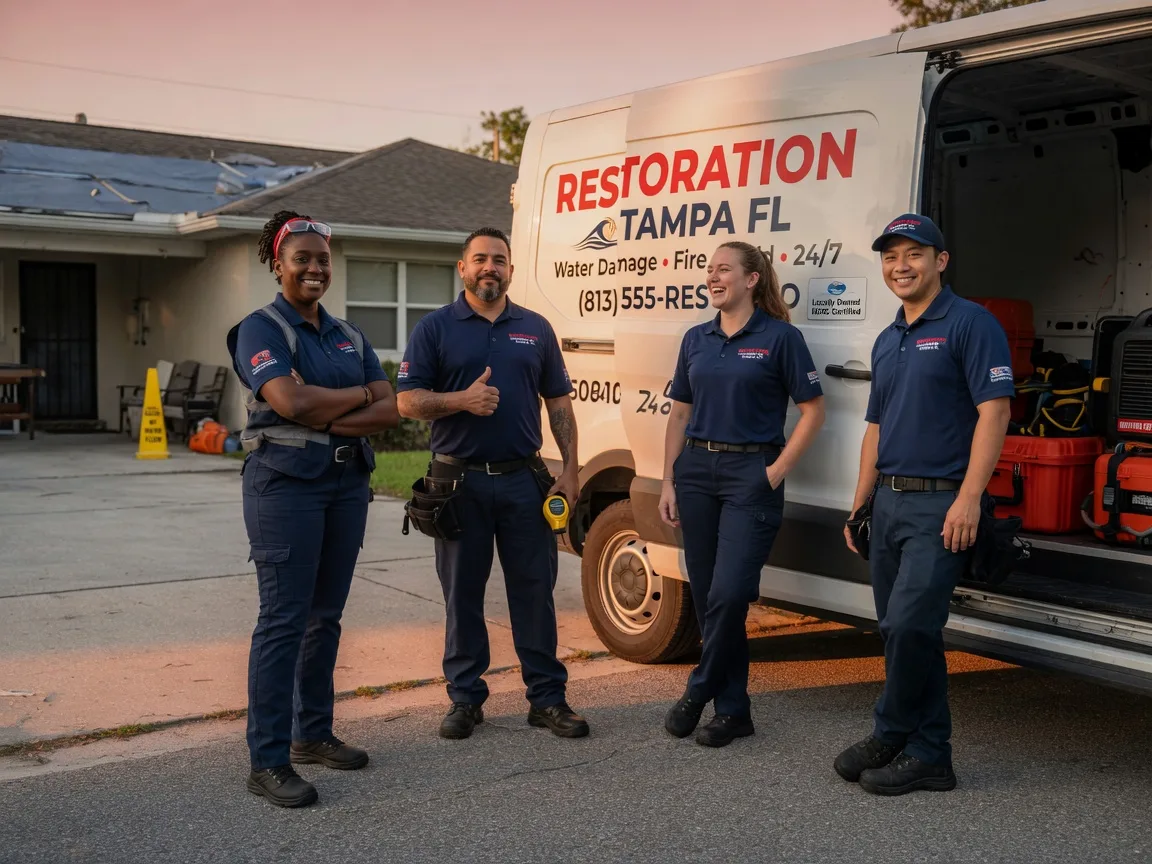 Water Damage Restoration company in Grassflat, PA